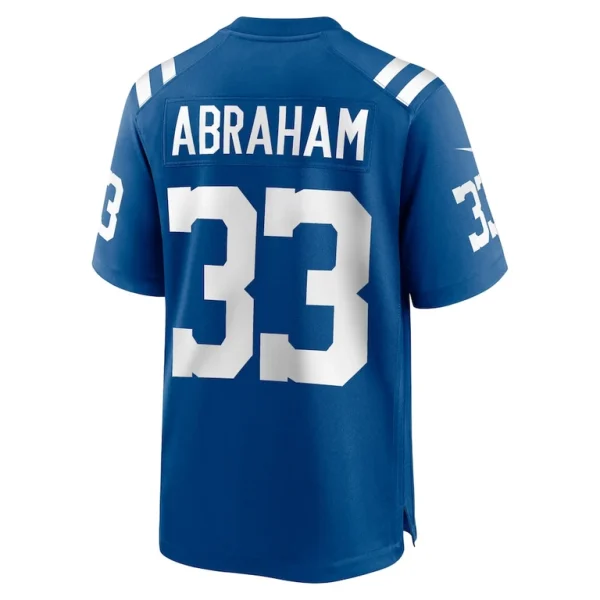 Micah abraham indianapolis colts nike game jersey Royal L