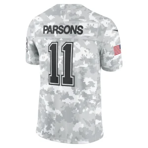 Micah parsons dallas cowboys nike 2024 salute to service limited jersey Arctic camo L