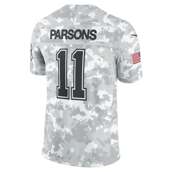 Micah parsons dallas cowboys nike 2024 salute to service limited jersey Arctic camo L