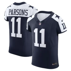 Micah parsons dallas cowboys nike alternate vapor f.u.s.e. elite jersey Navy