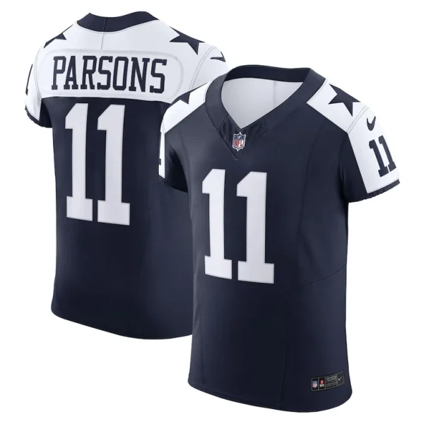 Micah parsons dallas cowboys nike alternate vapor f.u.s.e. elite jersey Navy