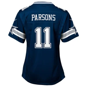Micah parsons dallas cowboys nike girls youth game jersey Navy Yth L