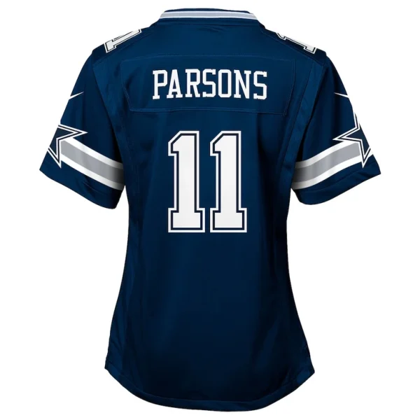 Micah parsons dallas cowboys nike girls youth game jersey Navy Yth L