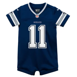 Micah parsons dallas cowboys nike infant game romper jersey Navy 18 MO