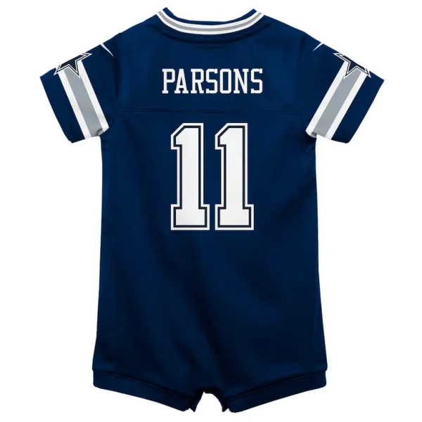 Micah parsons dallas cowboys nike infant game romper jersey Navy 24 MO