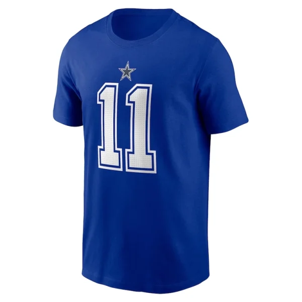 Micah parsons dallas cowboys nike player name number t shirt Royal M