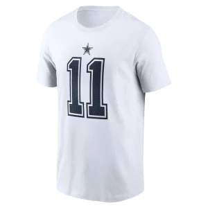 Micah parsons dallas cowboys nike player name number t shirt White M