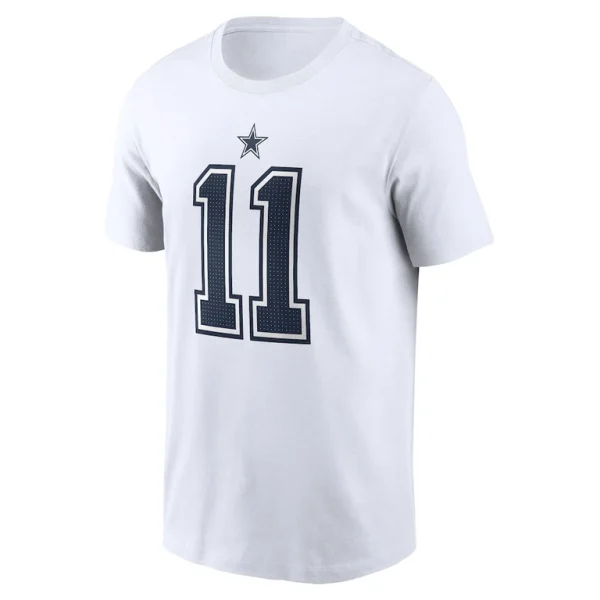Micah parsons dallas cowboys nike player name number t shirt White M