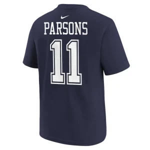 Micah parsons dallas cowboys nike preschool player name number t shirt Navy 7