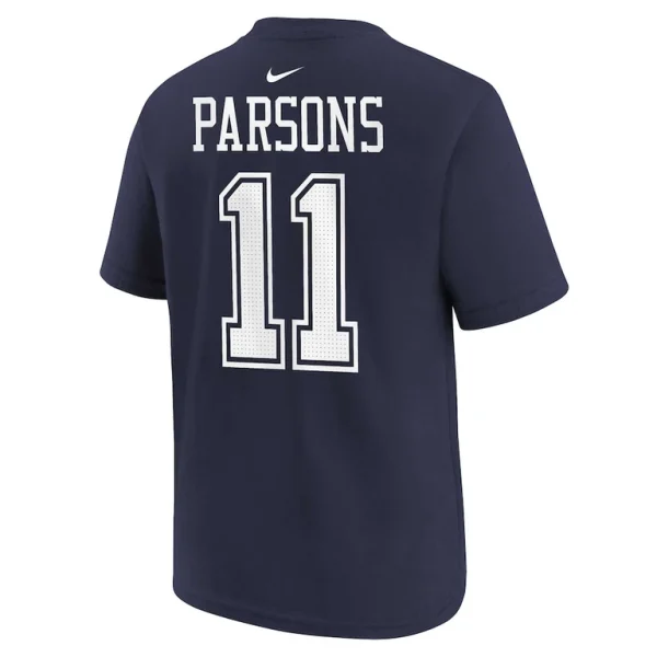 Micah parsons dallas cowboys nike preschool player name number t shirt Navy 7