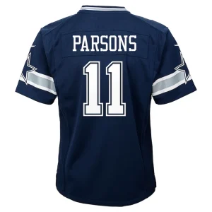 Micah parsons dallas cowboys nike toddler game jersey Navy 4T