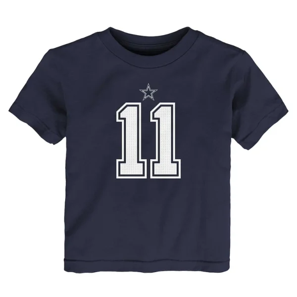 Micah parsons dallas cowboys nike toddler player name number t shirt Navy 3T