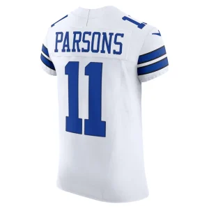 Micah parsons dallas cowboys nike vapor f.u.s.e. elite jersey White 48