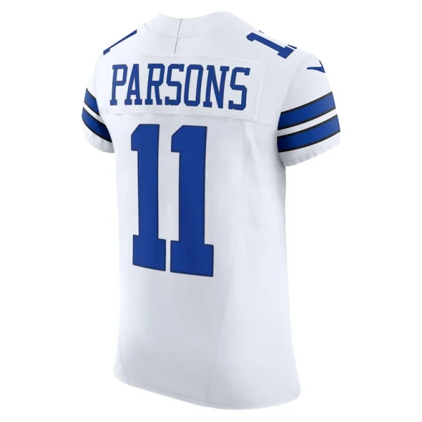 Micah parsons dallas cowboys nike vapor f.u.s.e. elite jersey White 48