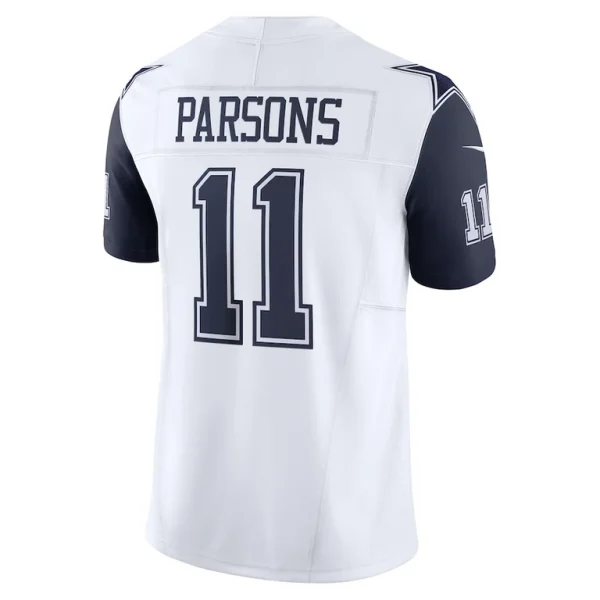 Micah parsons dallas cowboys nike vapor f.u.s.e. limited jersey White L