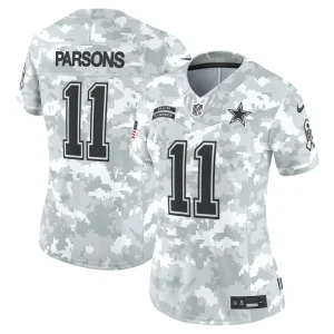 Micah parsons dallas cowboys nike womens 2024 salute to service limited jersey Arctic camo