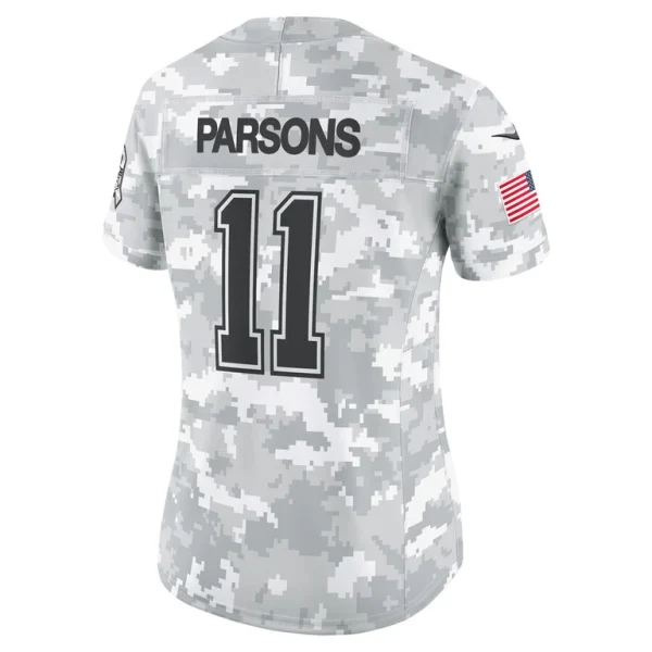 Micah parsons dallas cowboys nike womens 2024 salute to service limited jersey Arctic camo L