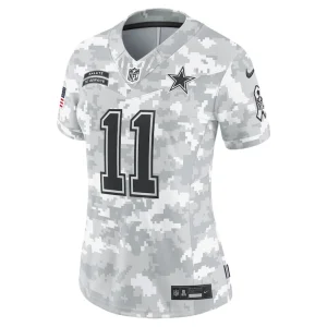 Micah parsons dallas cowboys nike womens 2024 salute to service limited jersey Arctic camo M