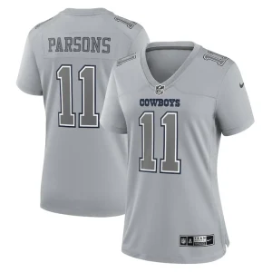 Micah parsons dallas cowboys nike womens atmosphere fashion game jersey Gray