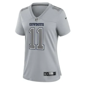 Micah parsons dallas cowboys nike womens atmosphere fashion game jersey Gray M