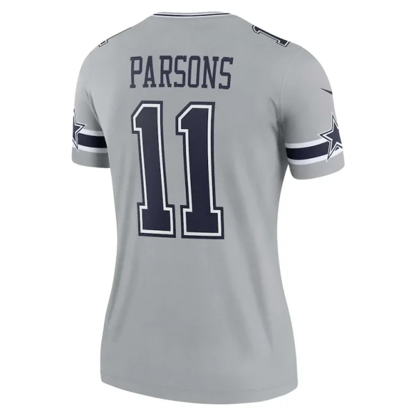 Micah parsons dallas cowboys nike womens inverted legend jersey Silver L