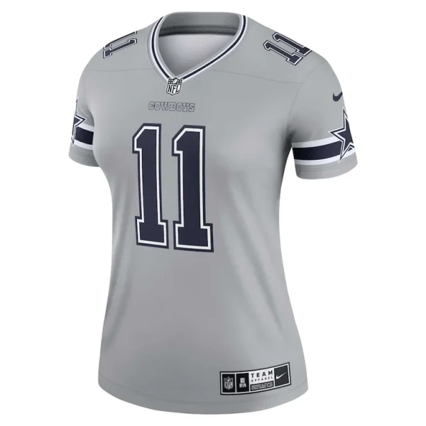 Micah parsons dallas cowboys nike womens inverted legend jersey Silver M