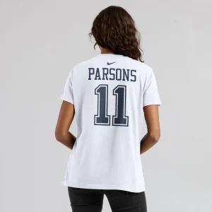 Micah parsons dallas cowboys nike womens player name number t shirt White 2XL