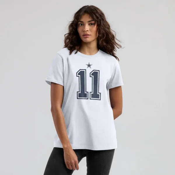 Micah parsons dallas cowboys nike womens player name number t shirt White XL