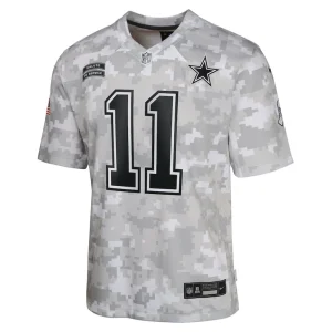 Micah parsons dallas cowboys nike youth 2024 salute to service game jersey Arctic camo Yth M
