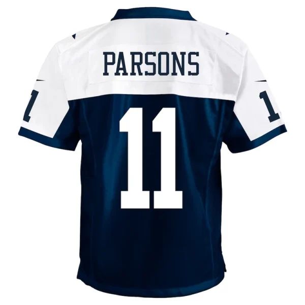 Micah parsons dallas cowboys nike youth alternate game jersey Navy Yth L