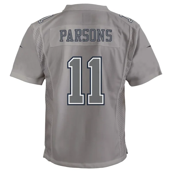Micah parsons dallas cowboys nike youth atmosphere game jersey Gray Yth L