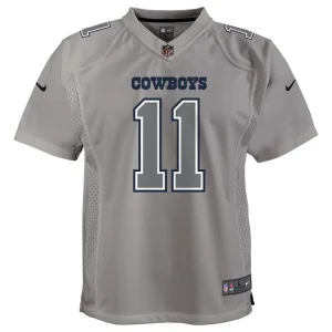Micah parsons dallas cowboys nike youth atmosphere game jersey Gray Yth M