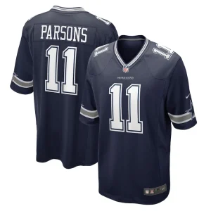 Micah parsons dallas cowboys nike youth game jersey Navy