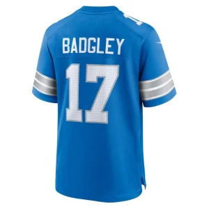 Michael badgley detroit lions nike team game jersey Blue L