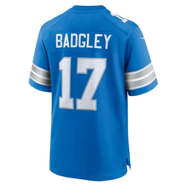 Michael badgley detroit lions nike team game jersey Blue L