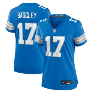 Michael badgley detroit lions nike womens team game jersey Blue