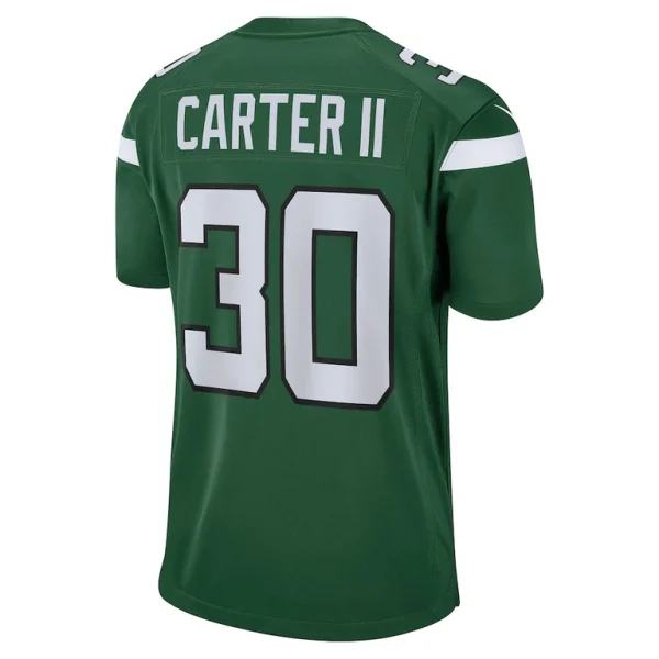 Michael carter ii new york jets nike game jersey Gotham green L