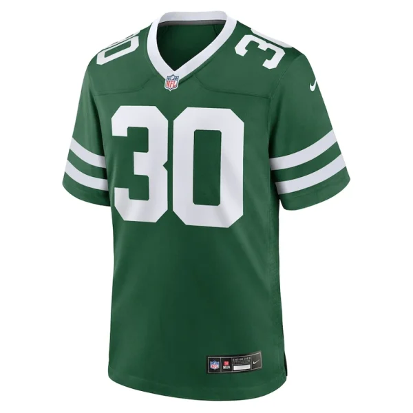 Michael carter ii new york jets nike team game jersey Legacy green M