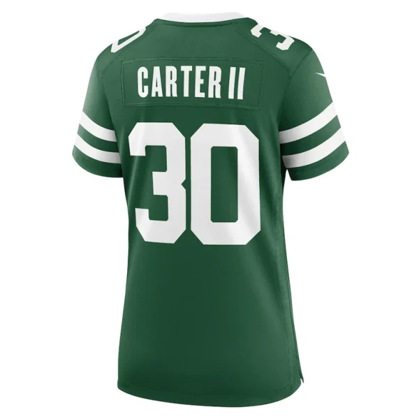 Michael carter ii new york jets nike womens team game jersey Legacy green L