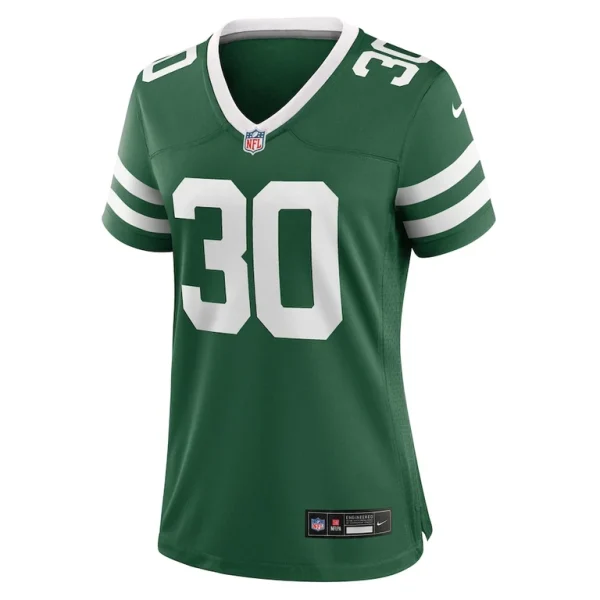 Michael carter ii new york jets nike womens team game jersey Legacy green M