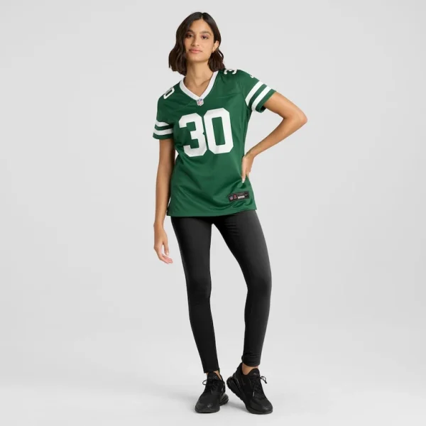 Michael carter ii new york jets nike womens team game jersey Legacy green XL