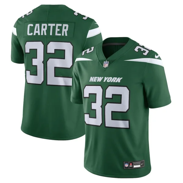 Michael carter new york jets nike vapor f.u.s.e. limited jersey Green