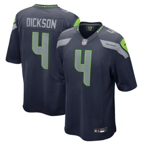 Michael dickson seattle seahawks nike game jersey College navy