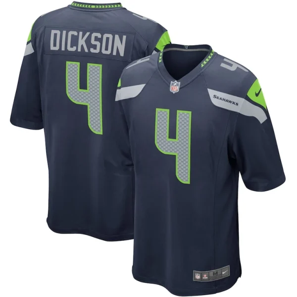 Michael dickson seattle seahawks nike player game jersey College navy