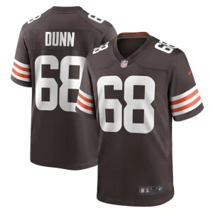Michael dunn cleveland browns nike game jersey Brown
