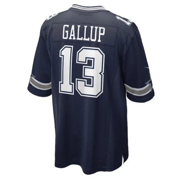 Michael gallup dallas cowboys nike game jersey Navy L