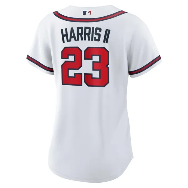 Michael harris ii atlanta braves nike womens home replica jersey White L