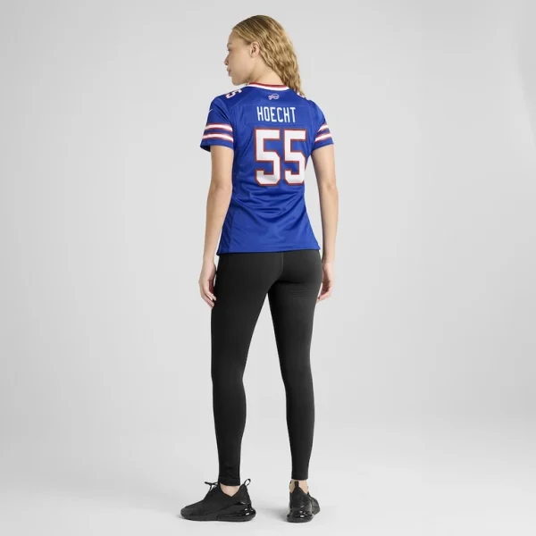 Michael hoecht buffalo bills nike womens team game jersey Royal 2XL