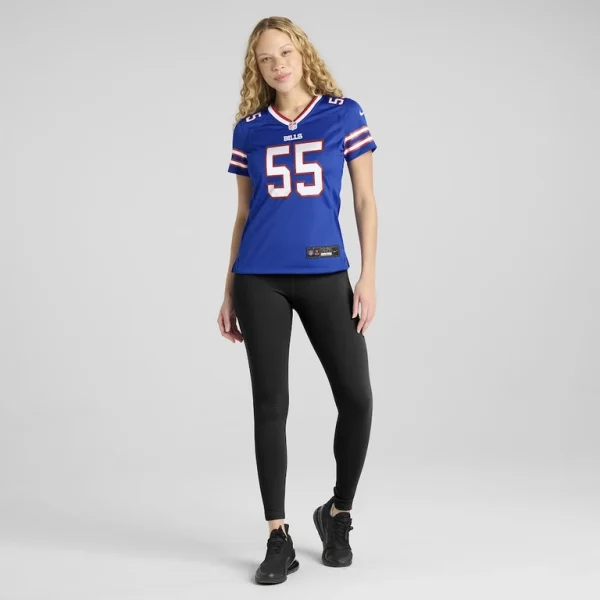 Michael hoecht buffalo bills nike womens team game jersey Royal XL