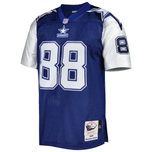 Michael irvin dallas cowboys 1995 mitchell ness authentic throwback retired player jersey Navy 40